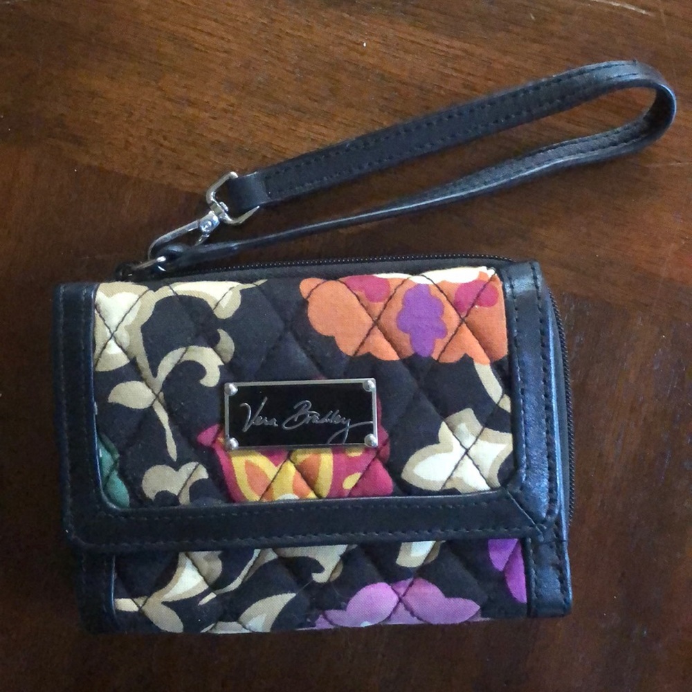 Small Vera Bradley wristlet
